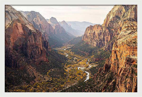 Zion Canyon From Angels Landing