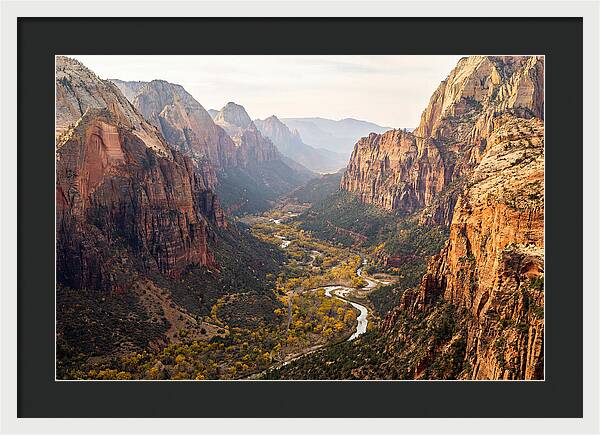 Zion Canyon From Angels Landing