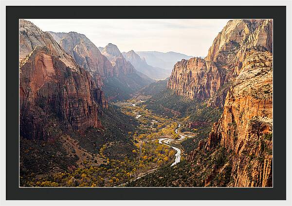 Zion Canyon From Angels Landing