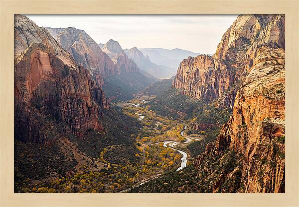 Zion Canyon From Angels Landing