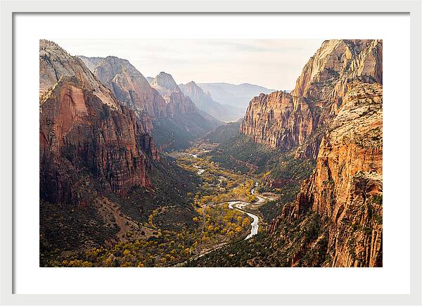 Zion Canyon From Angels Landing
