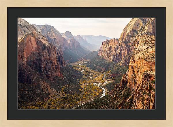Zion Canyon From Angels Landing