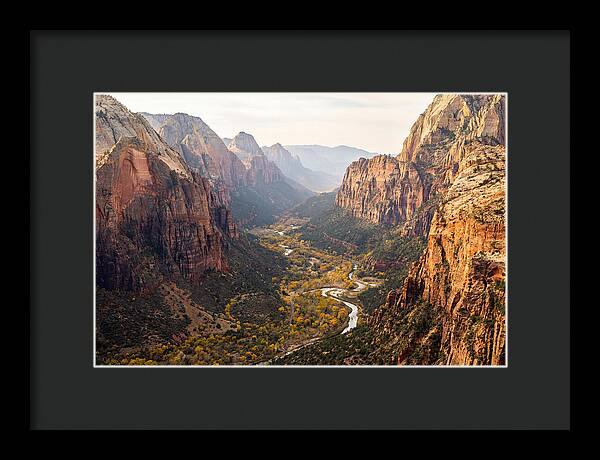 Zion Canyon From Angels Landing