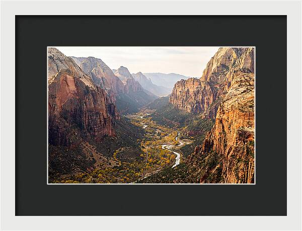 Zion Canyon From Angels Landing