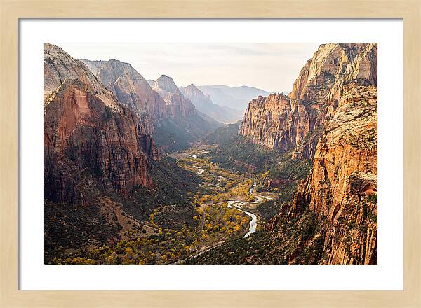 Zion Canyon From Angels Landing
