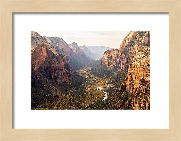 Zion Canyon From Angels Landing