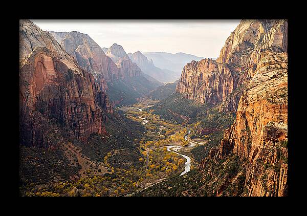 Zion Canyon From Angels Landing