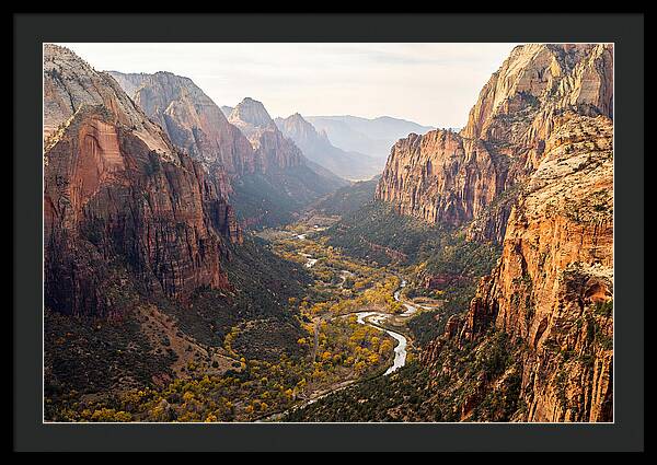 Zion Canyon From Angels Landing