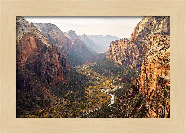 Zion Canyon From Angels Landing