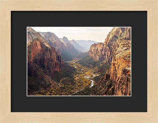 Zion Canyon From Angels Landing