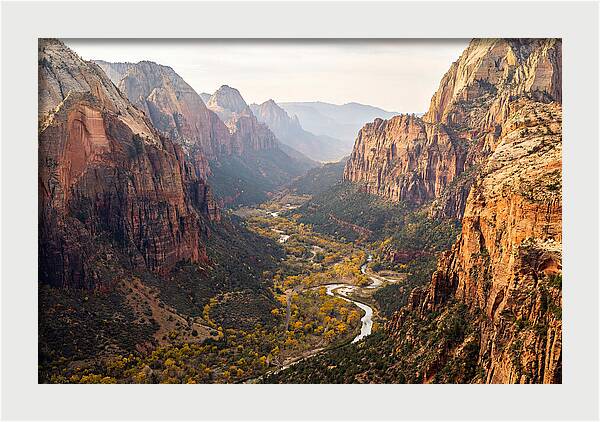 Zion Canyon From Angels Landing