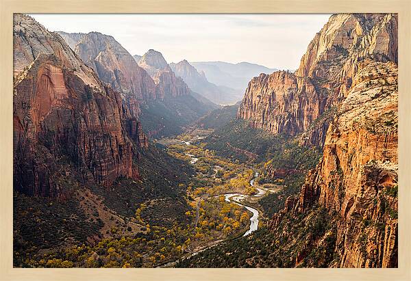 Zion Canyon From Angels Landing