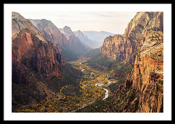 Zion Canyon From Angels Landing