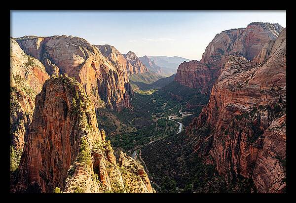 Zion Canyon From Angels Landing Summit