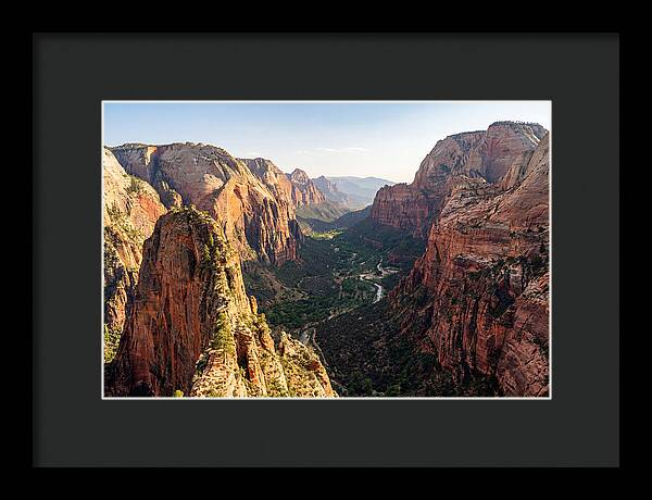Zion Canyon From Angels Landing Summit