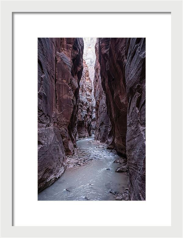 Zion Narrows Passageway
