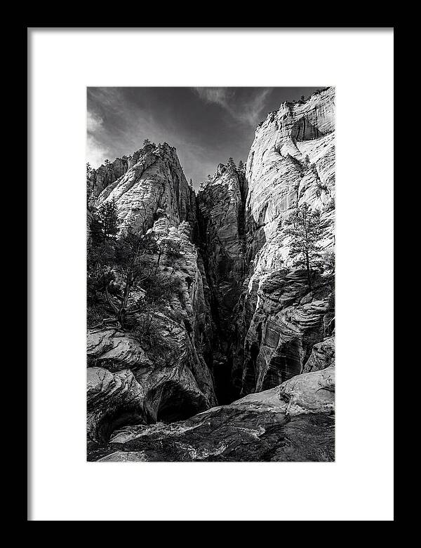 Zion Narrows Water Carved Stone