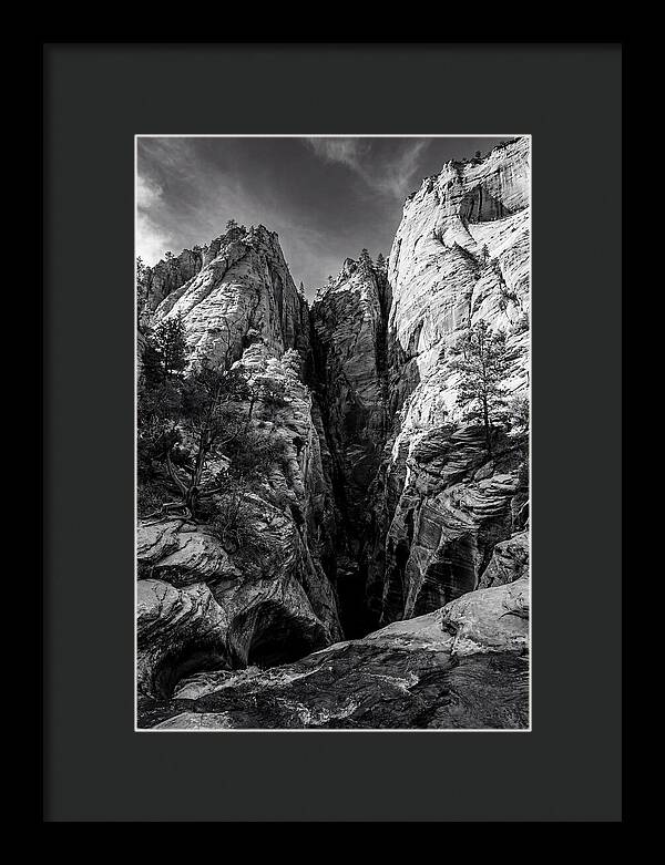 Zion Narrows Water Carved Stone