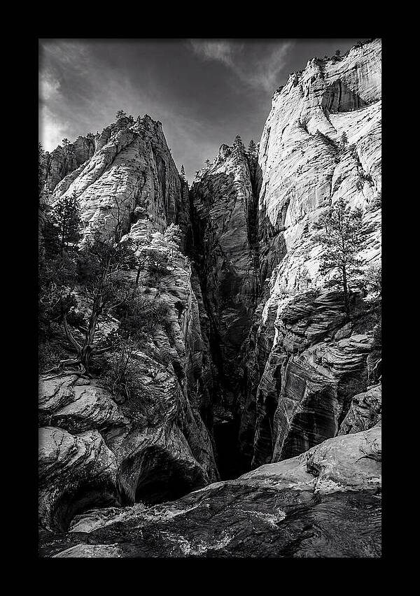 Zion Narrows Water Carved Stone