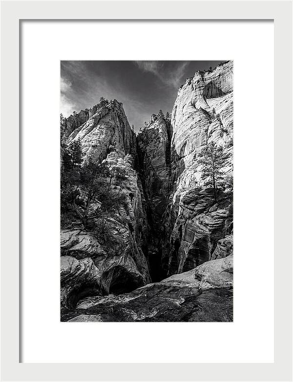 Zion Narrows Water Carved Stone