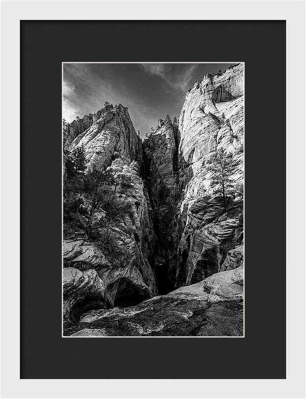 Zion Narrows Water Carved Stone