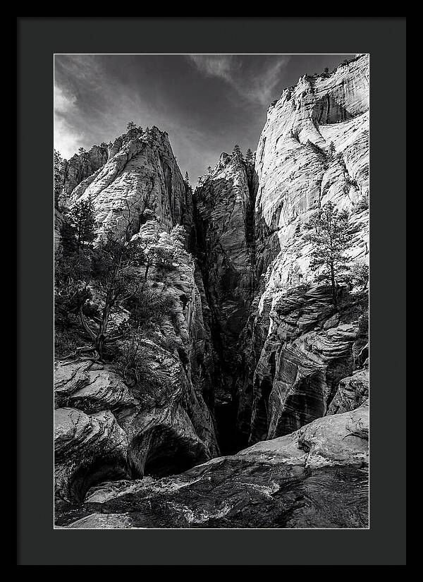 Zion Narrows Water Carved Stone