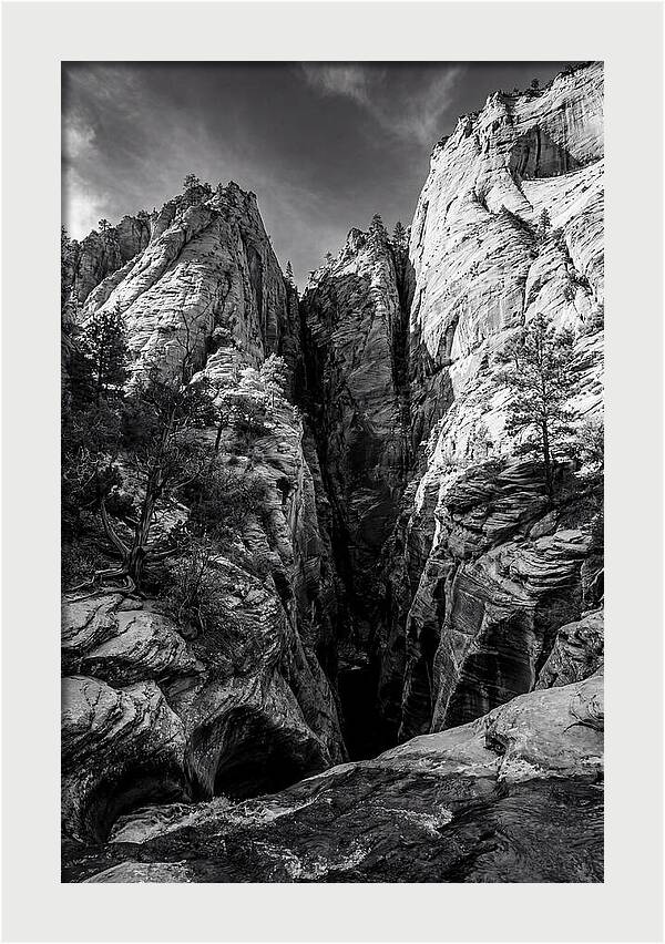 Zion Narrows Water Carved Stone