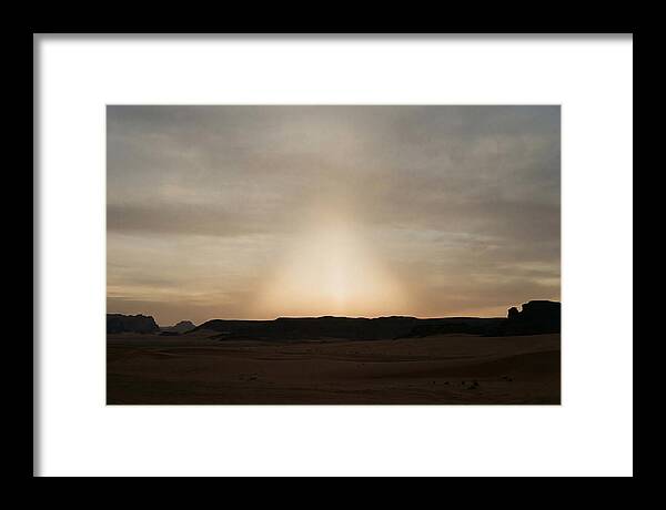 Zodiac Light Above Desert Horizon