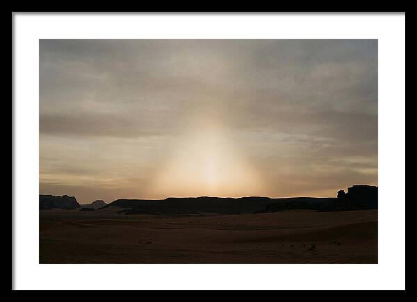 Zodiac Light Above Desert Horizon