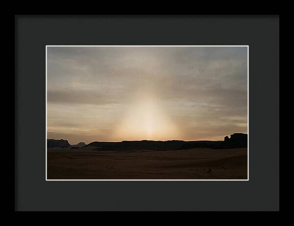 Zodiac Light Above Desert Horizon