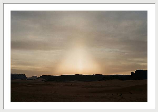 Zodiac Light Above Desert Horizon