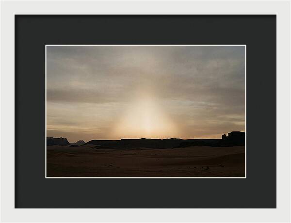 Zodiac Light Above Desert Horizon