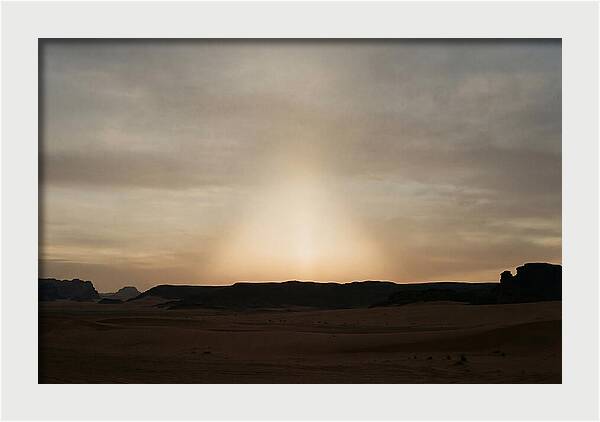 Zodiac Light Above Desert Horizon
