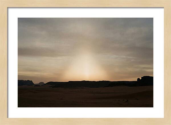 Zodiac Light Above Desert Horizon