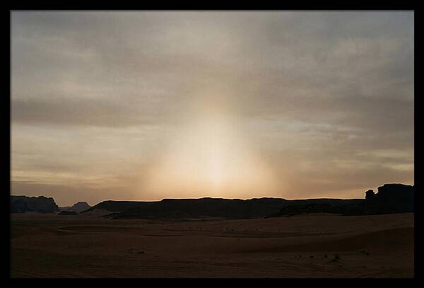 Zodiac Light Above Desert Horizon