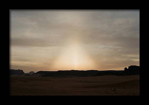 Zodiac Light Above Desert Horizon