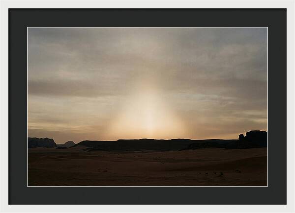 Zodiac Light Above Desert Horizon