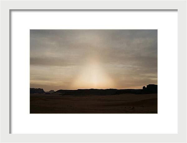 Zodiac Light Above Desert Horizon