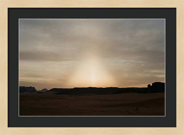 Zodiac Light Above Desert Horizon