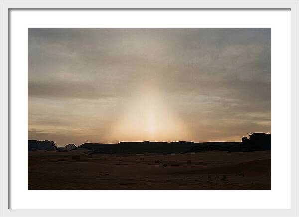 Zodiac Light Above Desert Horizon