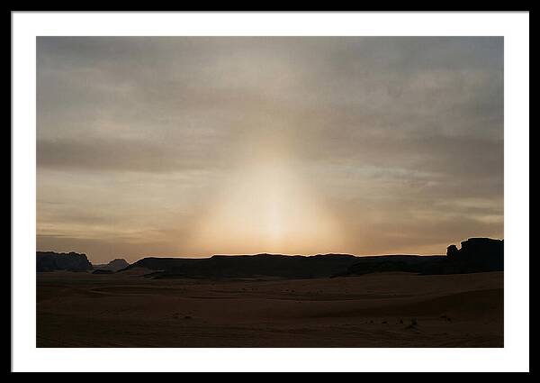 Zodiac Light Above Desert Horizon