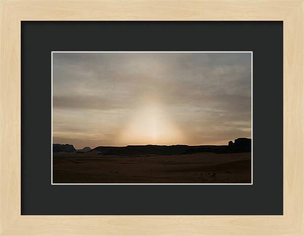 Zodiac Light Above Desert Horizon