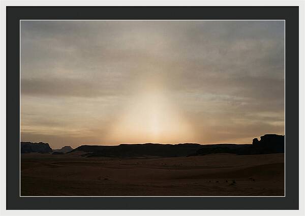 Zodiac Light Above Desert Horizon