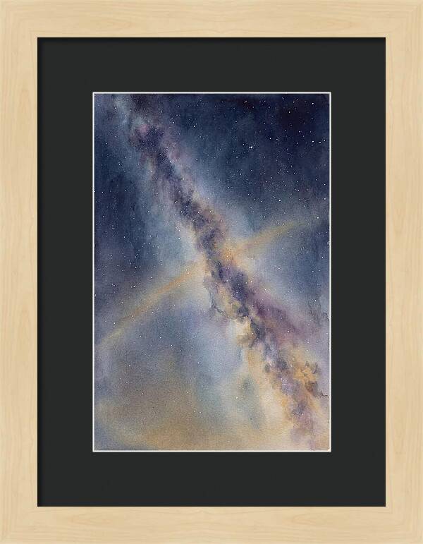 Zodiacal Band Crossing Milky Way
