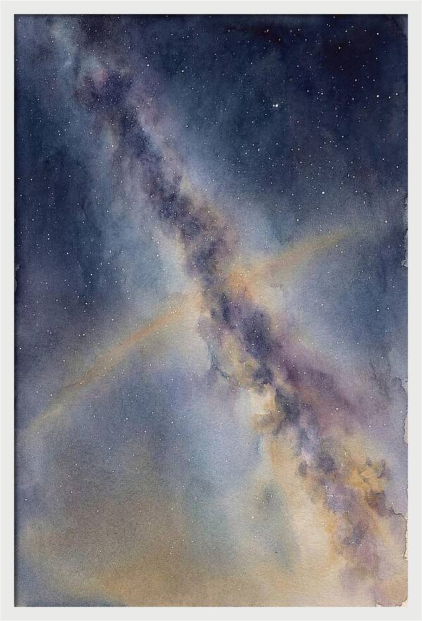 Zodiacal Band Crossing Milky Way