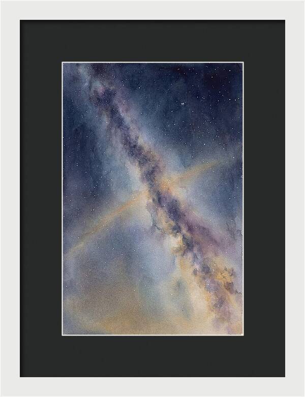Zodiacal Band Crossing Milky Way