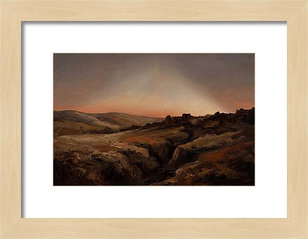 Zodiacal Light After Sunset