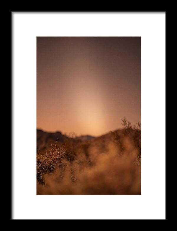 Zodiacal Light After Sunset