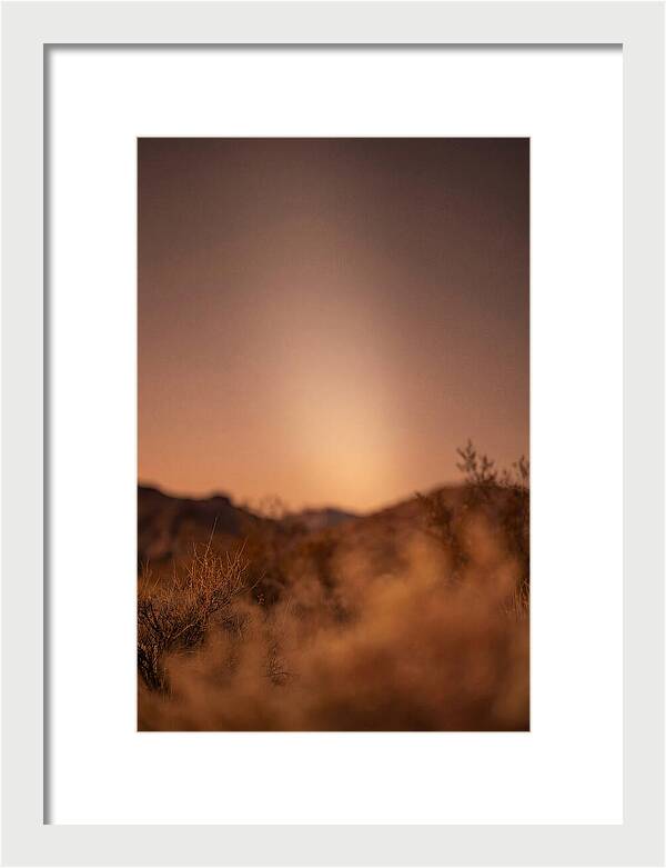 Zodiacal Light After Sunset