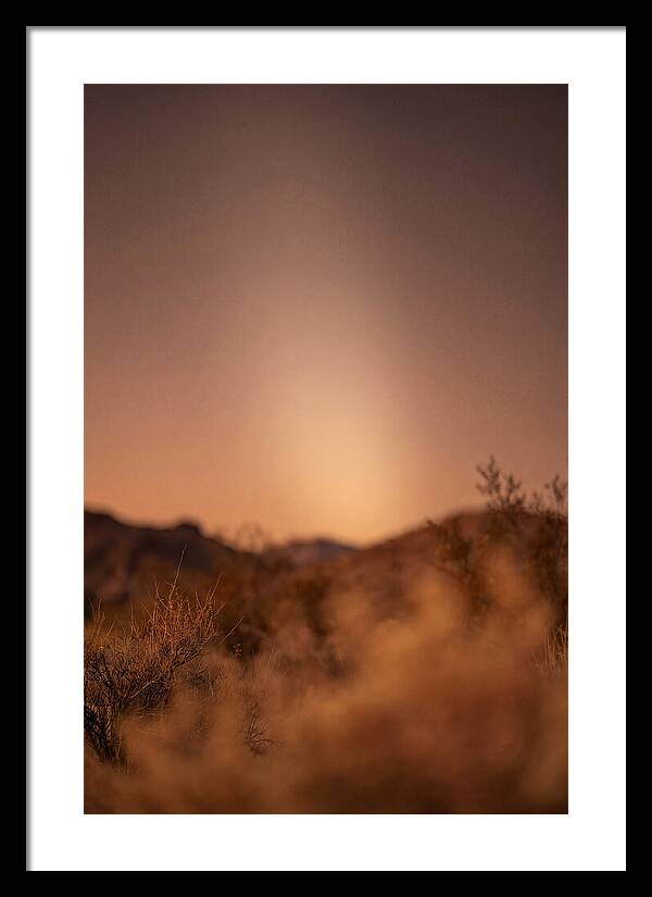 Zodiacal Light After Sunset